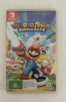 Mario & Rabbids Kingdom Battle Nintendo Switch - Free Next Day Shipping • $29.95