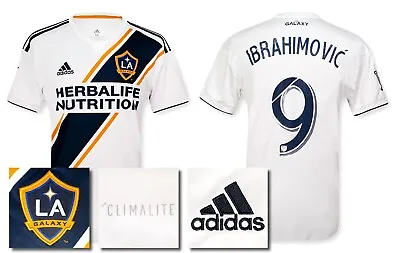 Brand New La Galaxy Adidas Home Shirt 2018 - 2019 Ibrahimovic' 9 Size Medium • £149.99