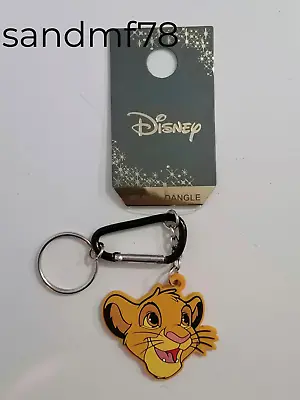 £3.99 • Buy New Disney The Lion King Simba Charm Pendant Key Ring Travel Dangle Clip PRIMARK