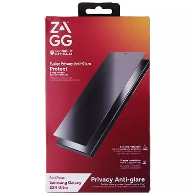 ZAGG Invisible Shield Fusion Privacy Anti-Glare Protector For Galaxy S24 Ultra • $37.39