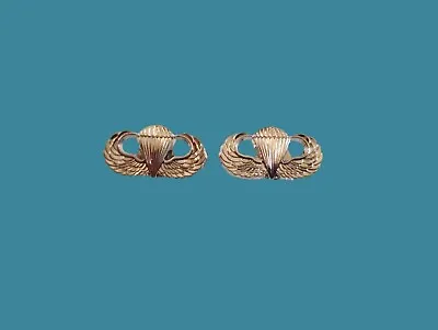 U.s Military Army Paratrooper Jump Wings Cufflinks • $14.95