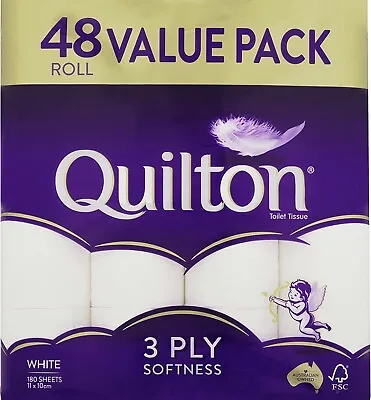 $40 • Buy Quilton 3-Ply Toilet Paper - White, Pack Of 36
