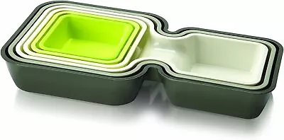 $26.99 • Buy VACU VIN Serve & Stack 6 Piece Nesting Bowl Dish  Set Of 6 Serving Trays
