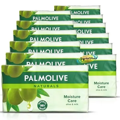 36 Bars Of Palmolive Naturals Moisture Care Olive & Milk Soap 90g Each • £24.99