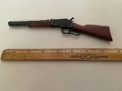 MINIATURE TOY WINCHESTER CARBINE WESTERN  -7.5 IN- Metal & Plastic • $30