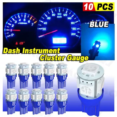 Dash Cluster Gauge Blue LED LIGHT BULB KIT Fit 87-91 Ford F150 F250 F350 Bronco • $9.59