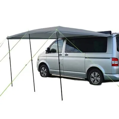 Universal Campervan Trailer Sun Canopy Sunshade Motorhome Van 2.5m X 2.5m • £99.99