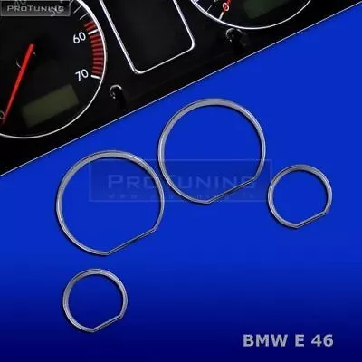 Tacho Rings / Gauge Rings For BMW E46 • $22.21