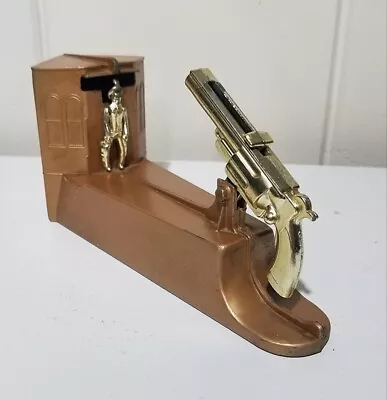 Vintage Wild West Mechanical Coin Bank By ASTRO East Detroit Michigan • $7.99