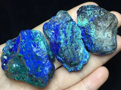 114g Natural Genuine Azurite Shattuckite Malachite Green Crystal Stone Y842 • $3.25