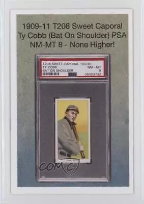 2019 Advertisement Cards Ty Cobb (Sweet Caporal T206 Series 150) #50007 HOF • $8.30