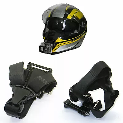 Motorcycle Full Face Helmet Chin Mount For All Gopro Hero Sjcam Action Camera • $7.59