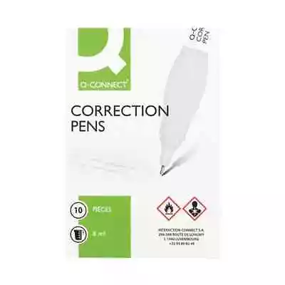 Q-Connect Correction Pen 8ml (Pack Of 10) KF00271 • £11.75