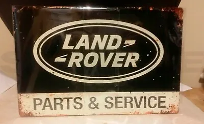 Land Rover Metal Sign Car Workshop Garage Tin Plaque Retro Bar Sign LARGE SIGN  • £4.64