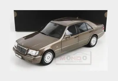 1:18 NOREV Mercedes Benz S-Class 600Sel (W140) 1994 Impala Brown B66040684 • £119.62