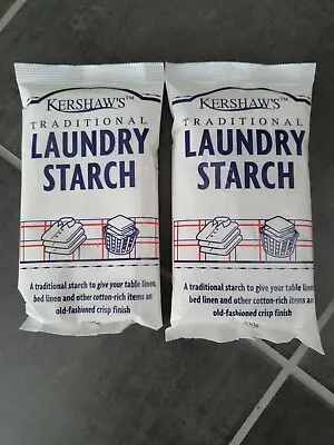 £7.46 • Buy 2 X Kershaws Traditional Laundry Starch 200G New 