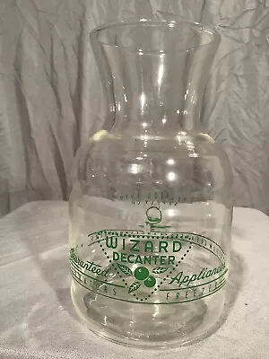 1950s Vintage Western Auto Supply Co. Wizard Decanter Glass Refrigerator Jar • $7.99