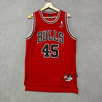 Chicago Bulls #45 Michael Jordan 1994-95 Nike Jersey Men's M Red NBA • $75