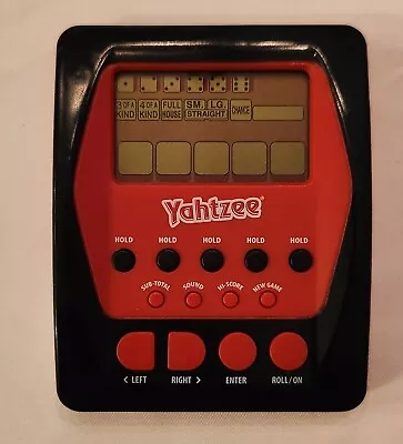 2012 Electronic Yahtzee Handheld Hasbro Game Works Tested • $7.98