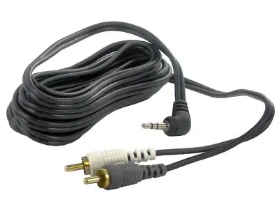 CT29AX10 3.5MM Jack To RCA Headphone Phono 3.6M Extension Lead Aux IPod IPhone • £6.99