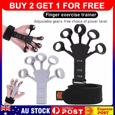 $13.89 • Buy Gripster Grip Strengthener Finger Stretcher Hand Grip Trainer Fitness Training