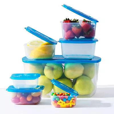 MR. LID Premium Attached Storage Containers | Permanently Attached Plastic Li... • $49.54