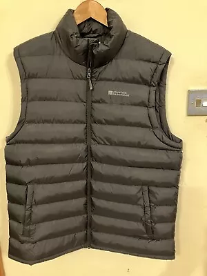 Men’s Mountain Warehouse Black Gillet Size - Large • £20