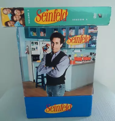 Seinfeld Boxed DVD Set Seasons 1-4 With Monks Diner Salt & Pepper • $19.99
