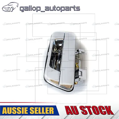 Rear Tail Gate Tailgate Handle Chrome No Key Hole For Holden Rodeo Ute RA 03-08 • $25.26