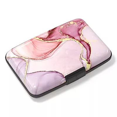 Credit Card Holder Mini Aluminum Wallet RFID Blocking Slim Metal Hard Case F... • $10.08