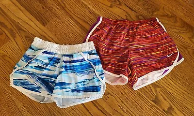 Ivivva/Nike Tennis Running Athletic Shorts Girl's Size L/12 (Lot Of 2) • $23.99