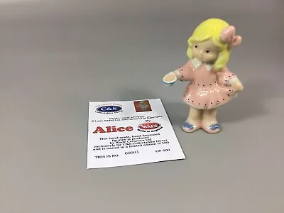 Wade -alice-limited Edition 93 Of 500 Figure 2005 -mabel Lucie Attwell Licensed • £30