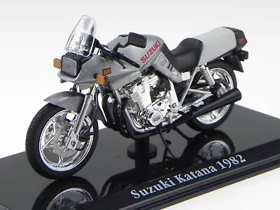 Suzuki Katana 1982 ClassicSuperbike Motor Bike Model 4658122 Atlas 1:24 • $25.90