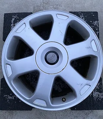 Audi S4 B5 2000 2001 2002 17  Factory OEM Wheel Rim 58723 8D0601025N SILVER • $164.99