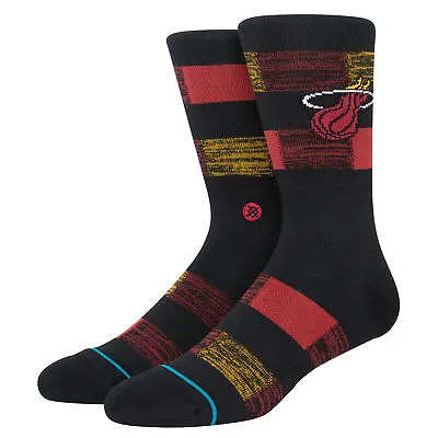 Nba X Stance Cryptic Collection Crew Socks - Miami Heat • $16.99