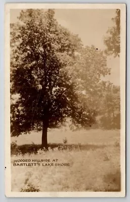 Michigan City IN Wooded Hillside Bartlett 'S Lake Shore Indiana Postcard M22 • $14.95