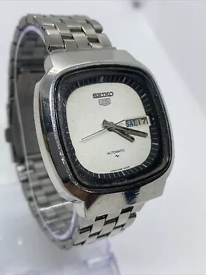 Seiko Automatic Silver Men's Watch 7009-5110 • $185