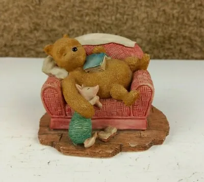 Winnie The Pooh - Classic Pooh POOH SLEEPING (A0067) Figurine Border Fine Arts • $22.37
