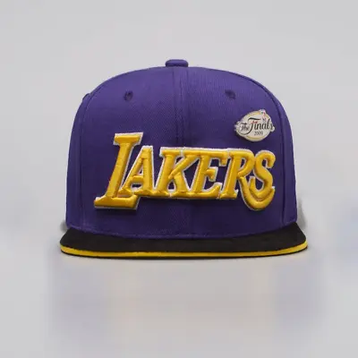 Mitchell & Ness Purple NBA Los Angeles Lakers Pinned Snapback - OSFA • $24.95