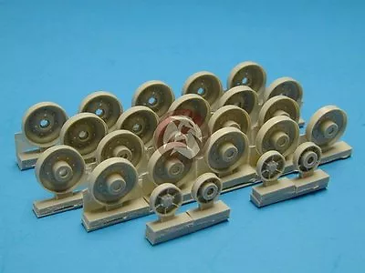 Tank Workshop 1/35 Burnt Out British Cromwell Tank Road Wheels (Tamiya) 351009 • $13.60