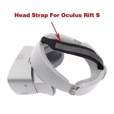 Soft Gaming Belt Head Strap Headband VR Headset Accessories For Oculus Rift S • $14.13