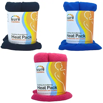 Heat Pack Fleece Winter Warmer For Pain Relief Reusable Microwavable/Freeze • £8.49