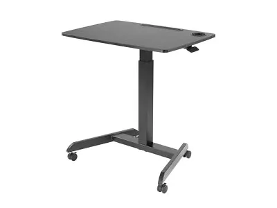 Monoprice Gas-Lift Height Adjustable Sit-Stand Mobile Rolling Workstation • $119.99