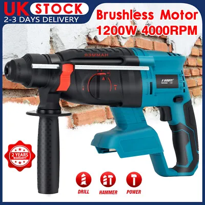 For Makita Cordless Drill SDS Rotary Electric Impact Hammer Driver Screwdriver • £35.86