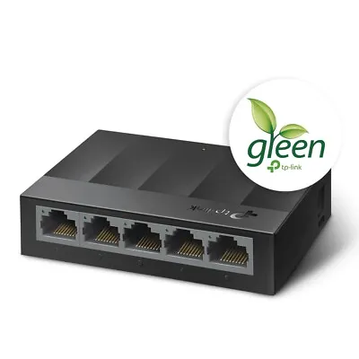 TP-Link LS1005G LiteWave 5-Port 10/100/1000Mbps Gigabit Ethernet Desktop Switch • $18.99