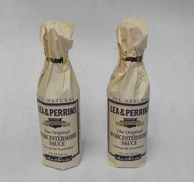 (2-pack) Lea & Perrins Original WORCESTERSHIRE SAUCE 10oz. All Natural • $18.50