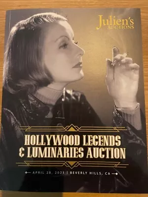 New Juliens Auction Catalog Hollywood Legends & Luminaries 2021 Marilyn Monroe!! • $100