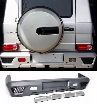 G63 Rear Bumper G-Wagon Style W463 G55 Upgrade Body Kit G500 G550 G65 • $670