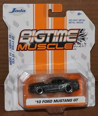 Jada Toys Bigtime Muscle 2010 Ford Mustang Gt • $19.95