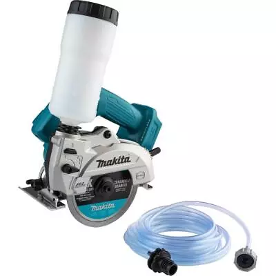 Makita 18V Lxt 5'' Wet/dry Masonry Saw Lithium Ion Brushless Cordless Aws Cap... • $255